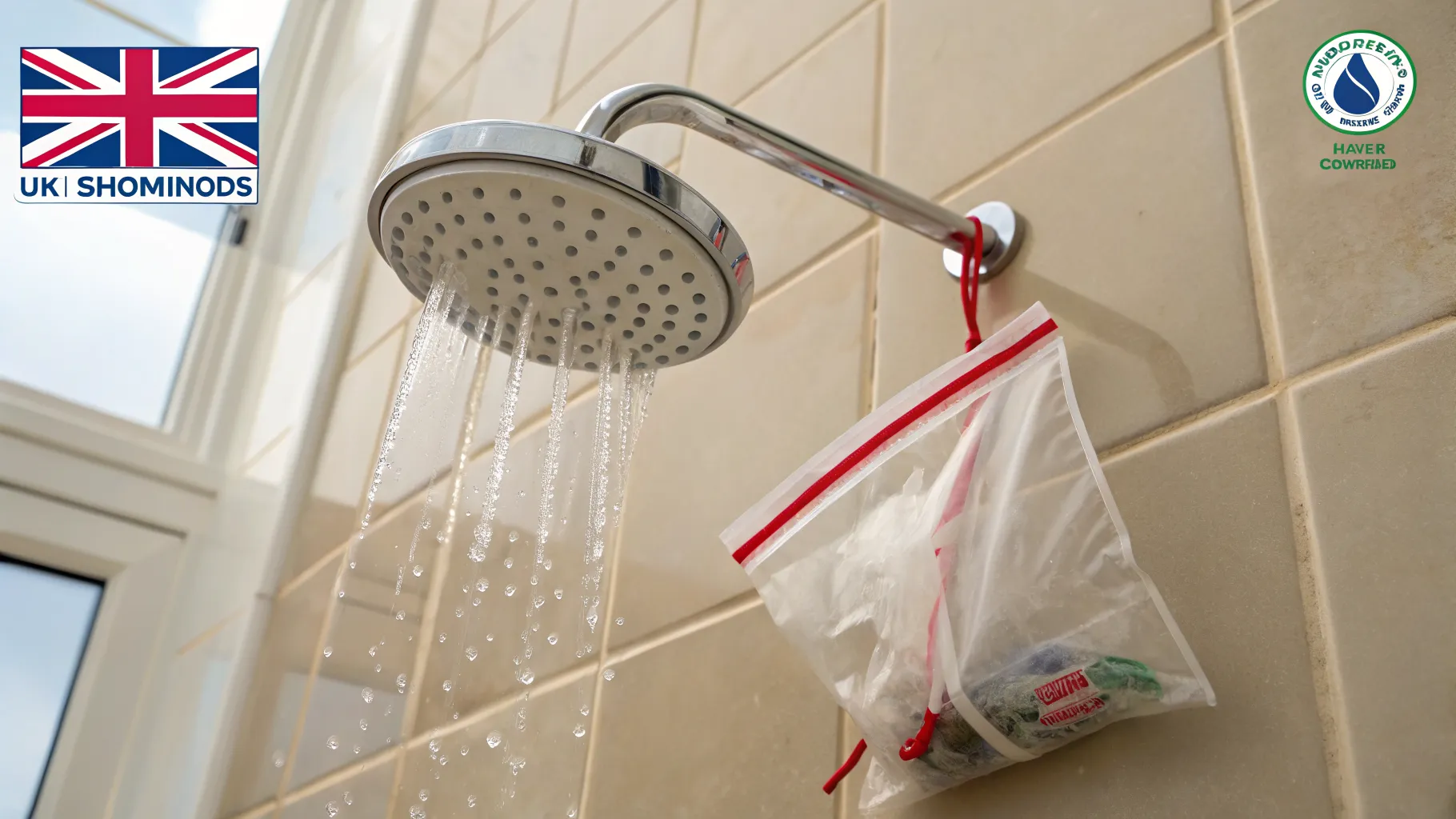 How to Remove Limescale From a Shower Head Without Taking It Apart